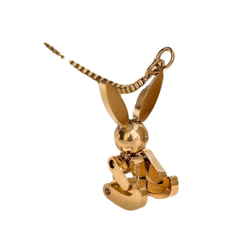 Lucky Bunny - A whimsical blend of charm and futuristic edge