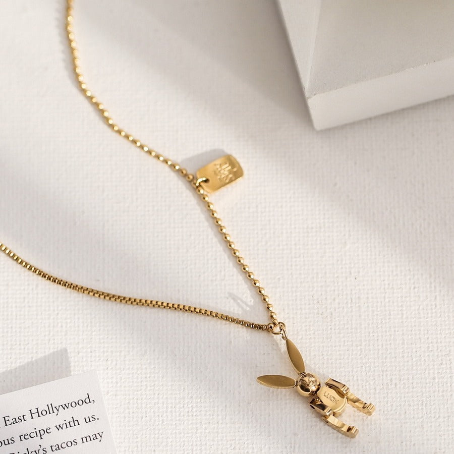 Lucky Bunny - A whimsical blend of charm and futuristic edge
