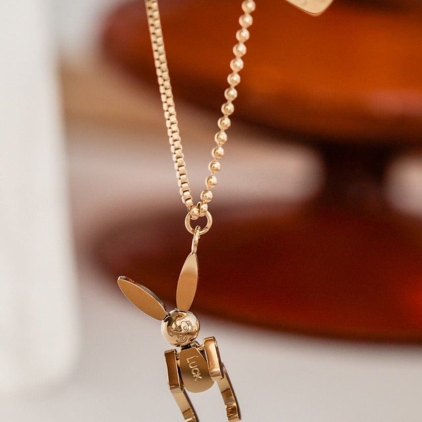 Lucky Bunny - A whimsical blend of charm and futuristic edge