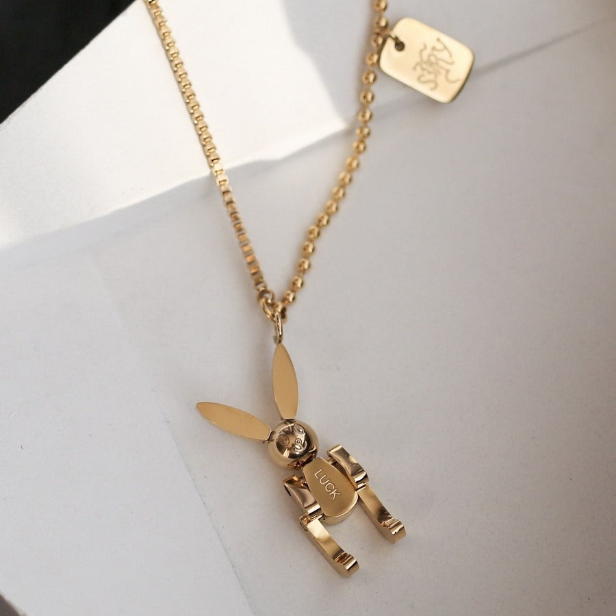 Lucky Bunny - A whimsical blend of charm and futuristic edge